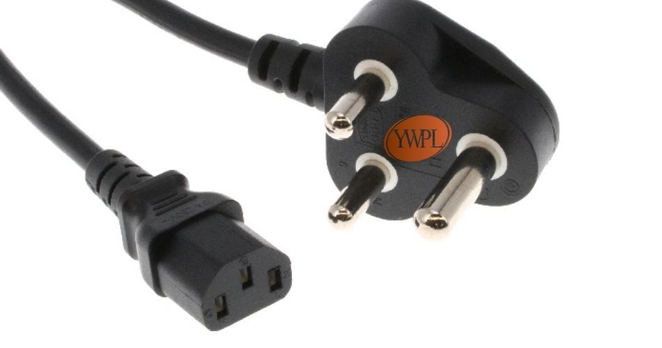 Type D 3 Pin & 2 Pin Power Cord Manufacturer in India - Yeshwant Wires